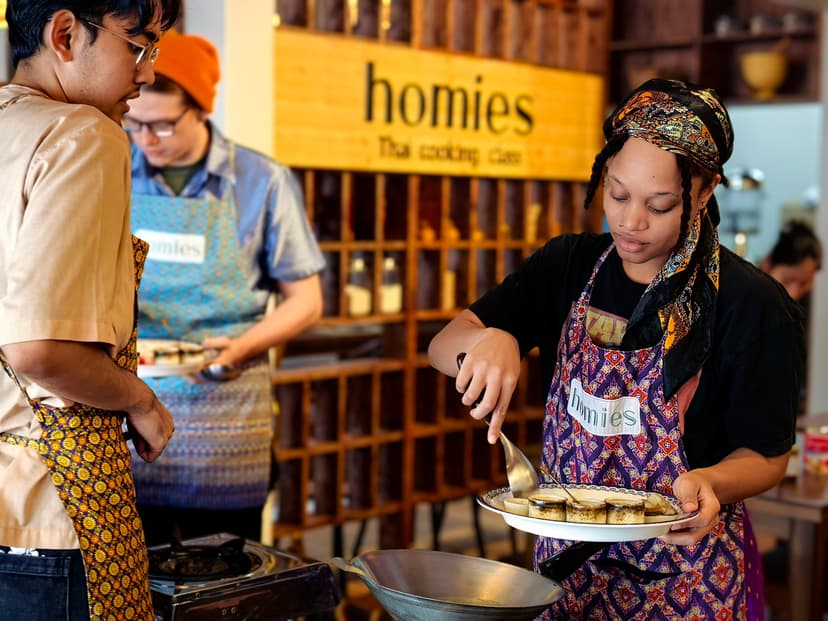 Cooking demonstration