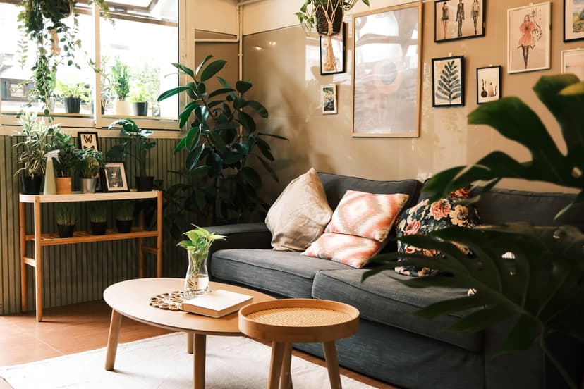 Main common room with comfortable seating