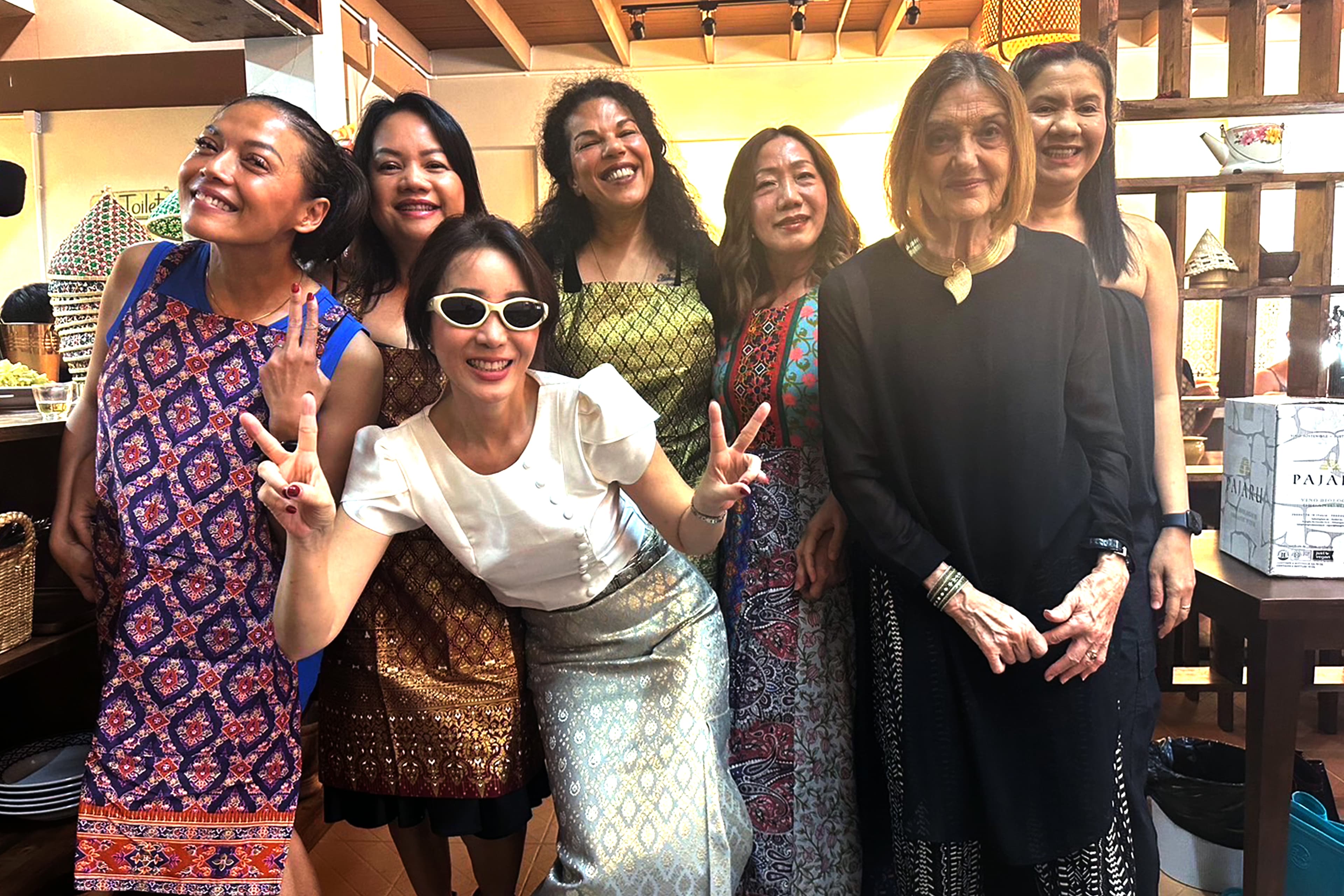 Cooking class graduation