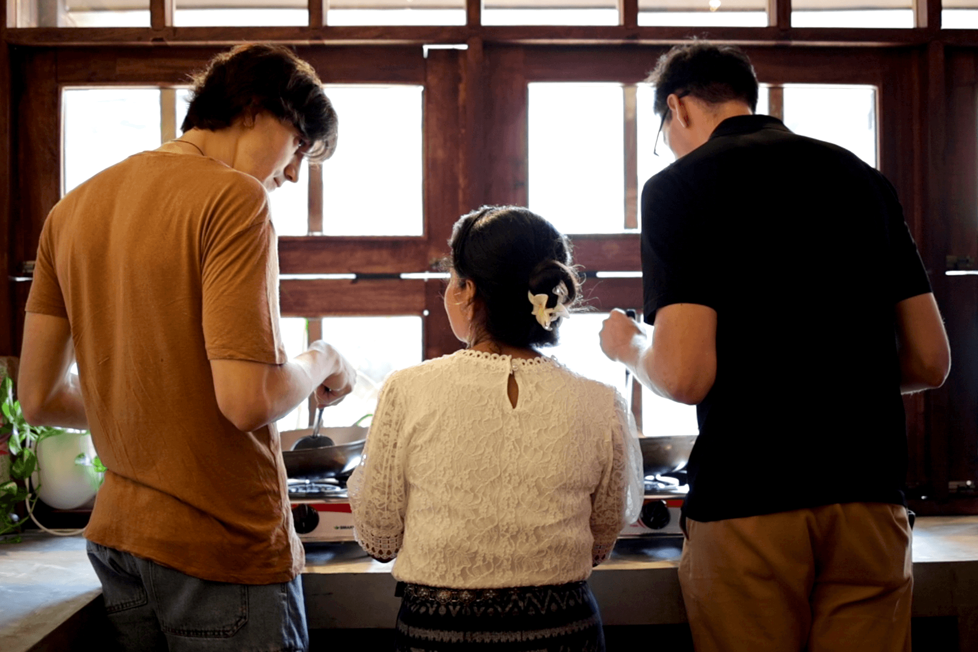 Group cooking activity