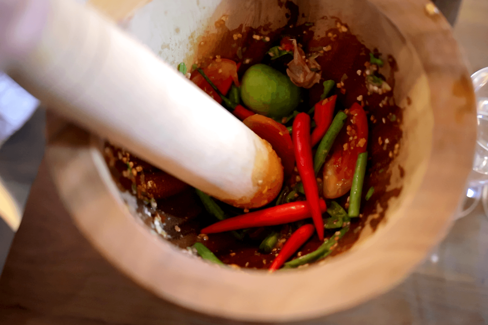 Cooking class group activity