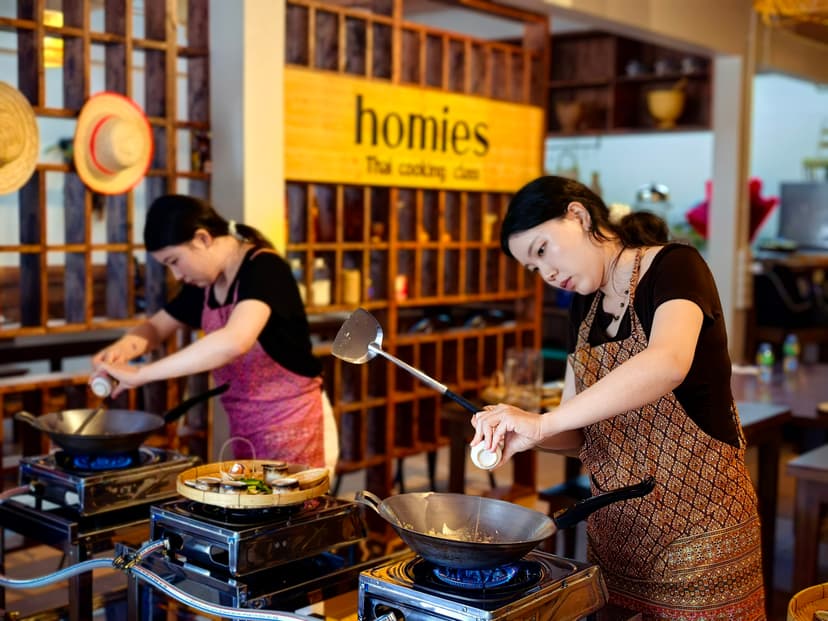 Cooking demonstration