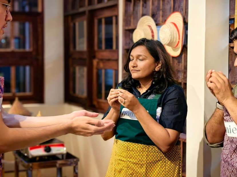 Cooking demonstration